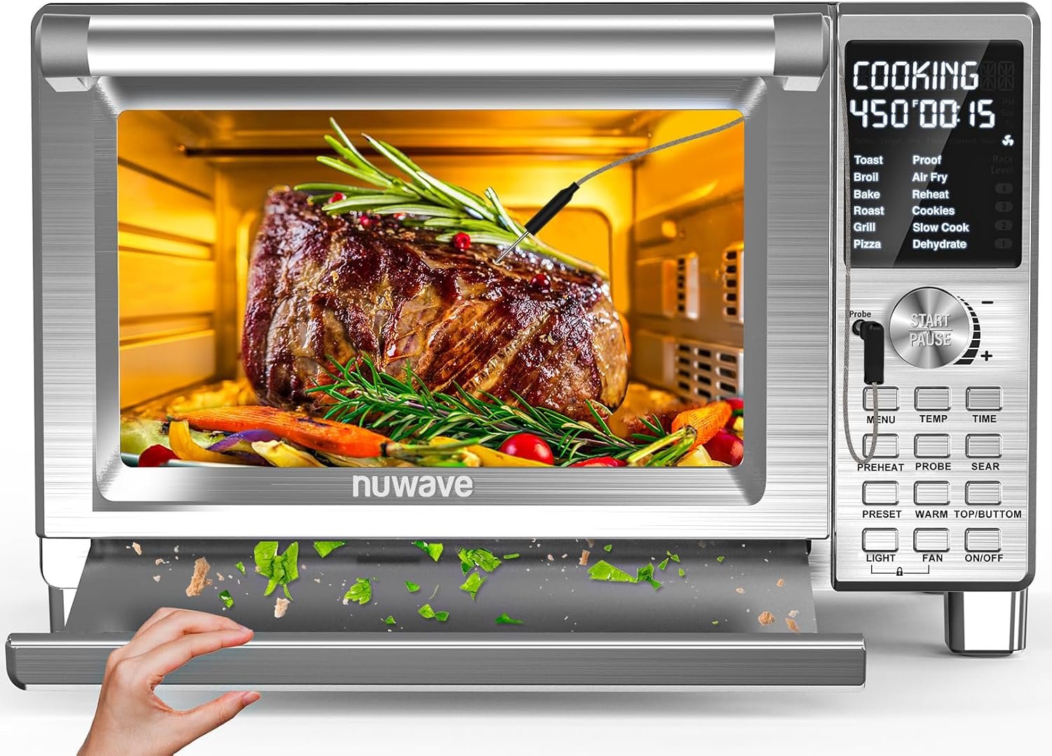 Nuwave Bravo XL Pro Air Fryer Toaster Oven: A Detailed Guide to Its Features, Cooking Functions, and Everyday Uses